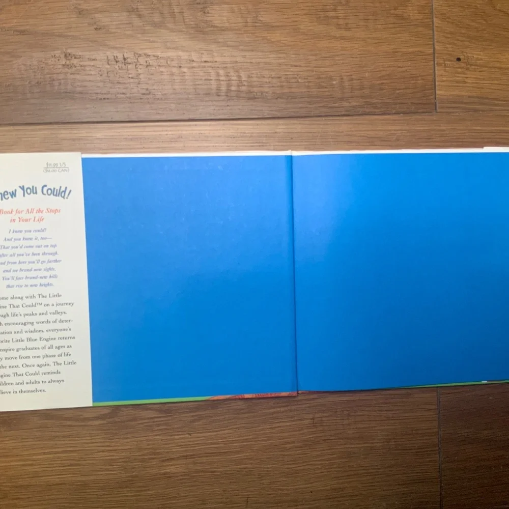Hardcover Book — “I Knew You Could! A book for All the Stops in Your Life”